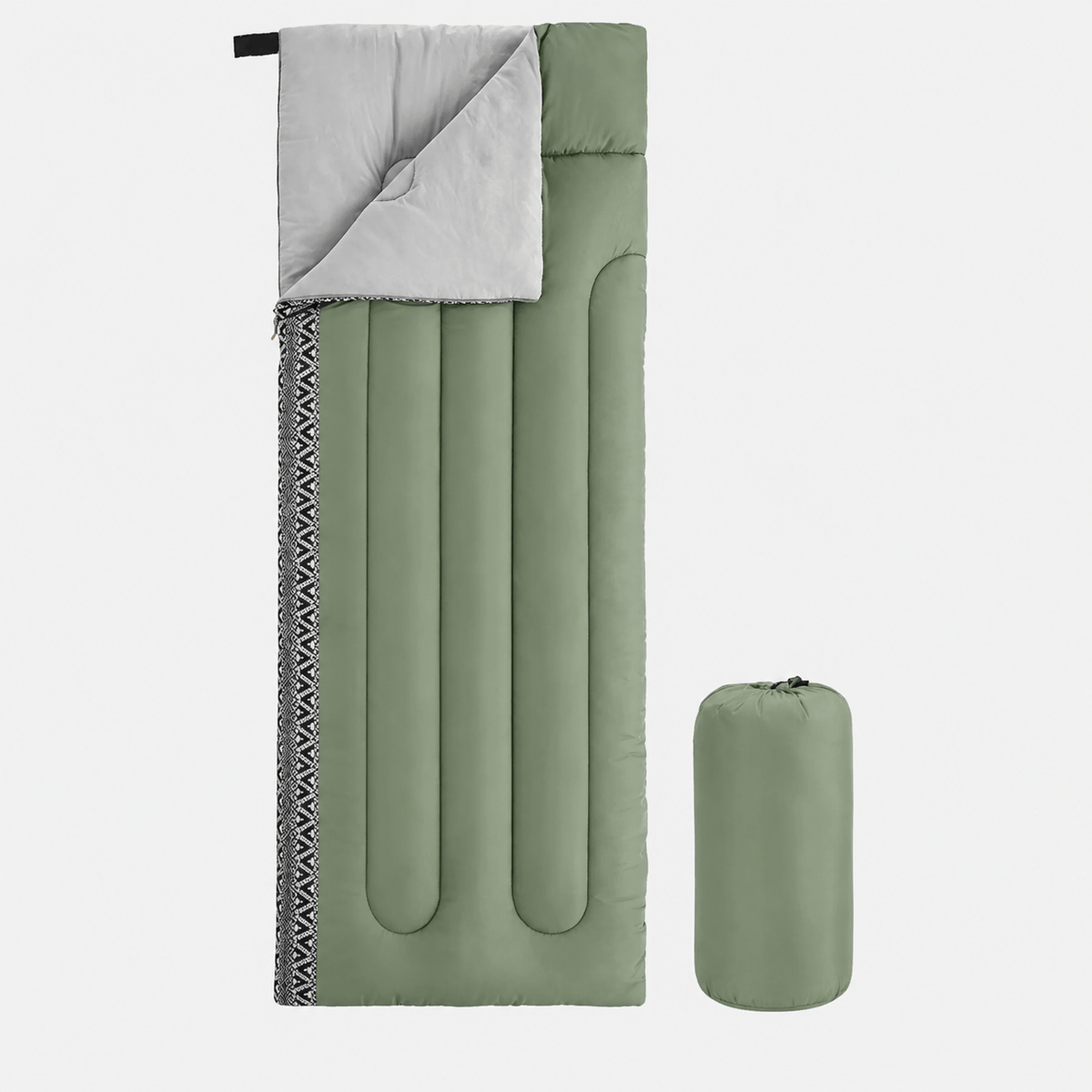 Hiking Camping ultralight envelope sleeping bag 3 season travel camping