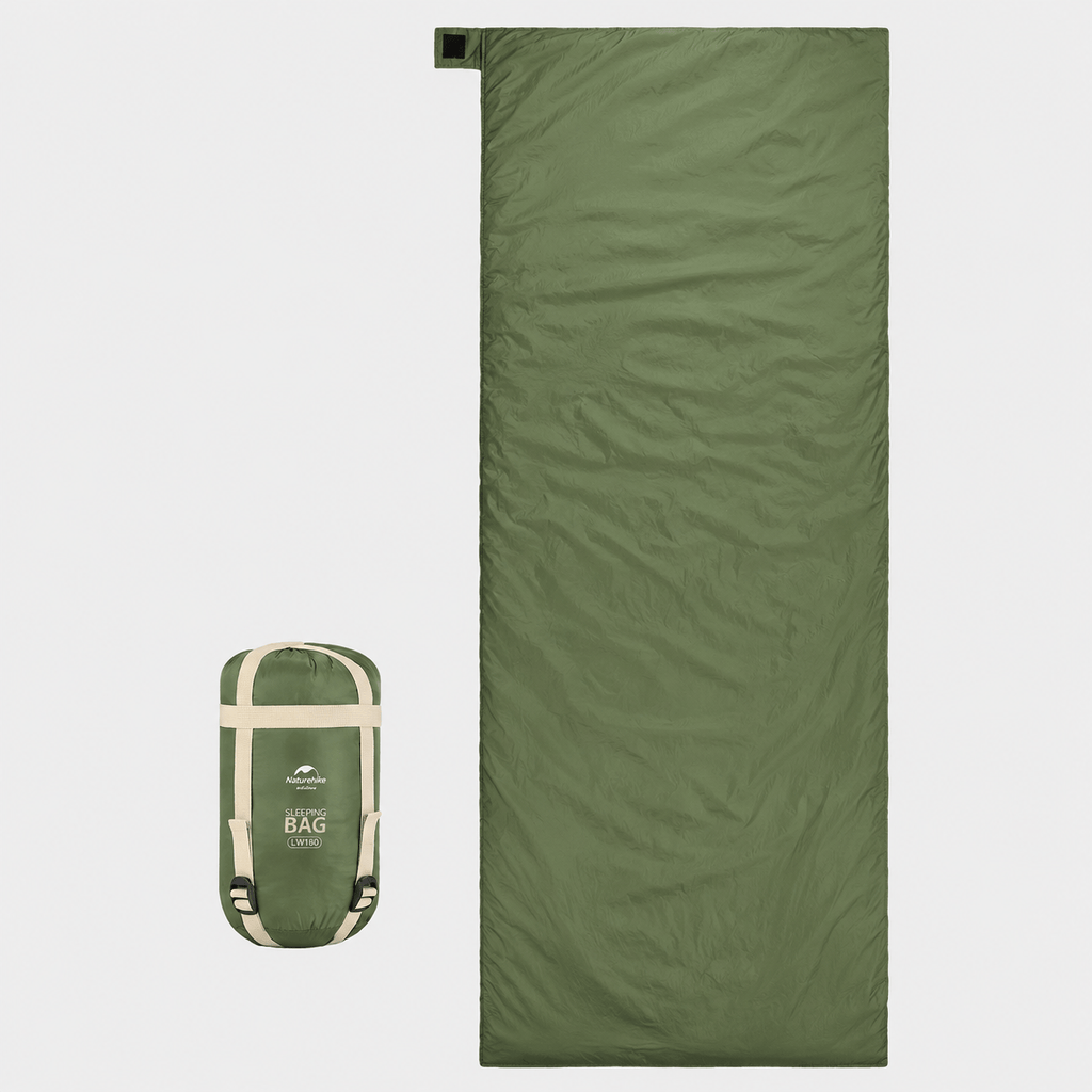 Hiking Camping ultralight waterproof summer sleeping bag envelope style
