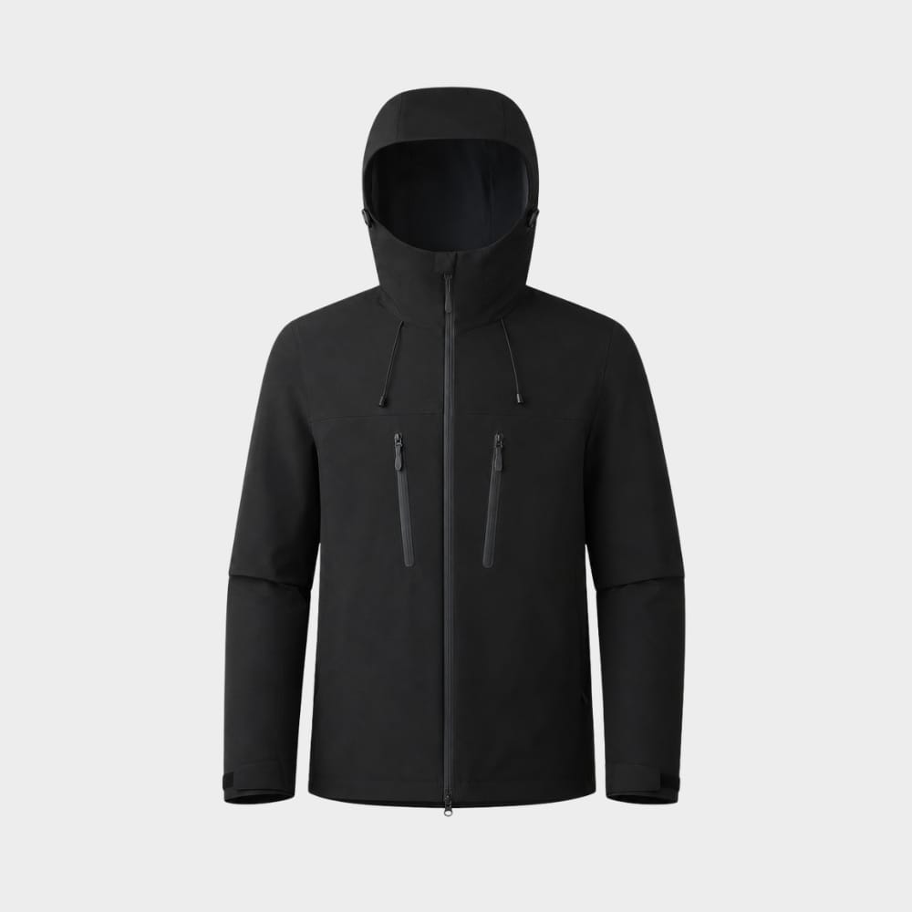 Hiking Camping unisex hooded waterproof windbreaker jacket outdoor