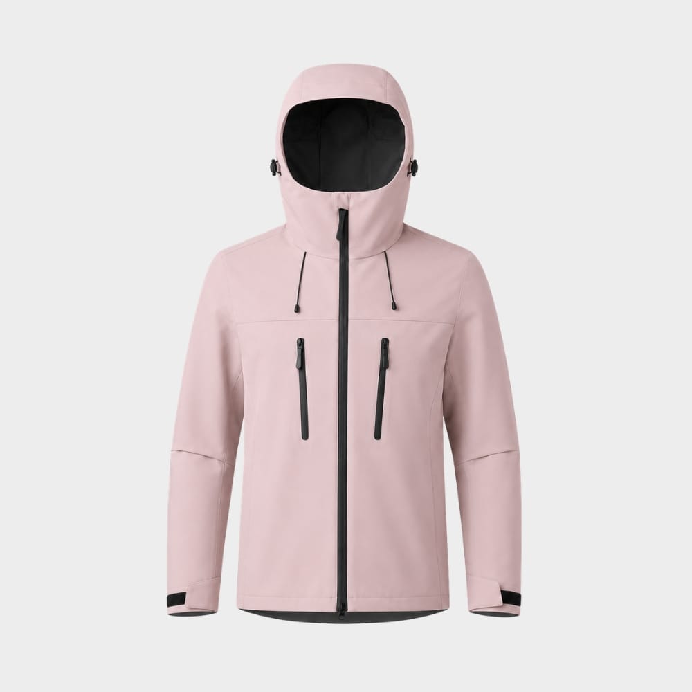 Hiking Camping unisex hooded waterproof windbreaker jacket outdoor