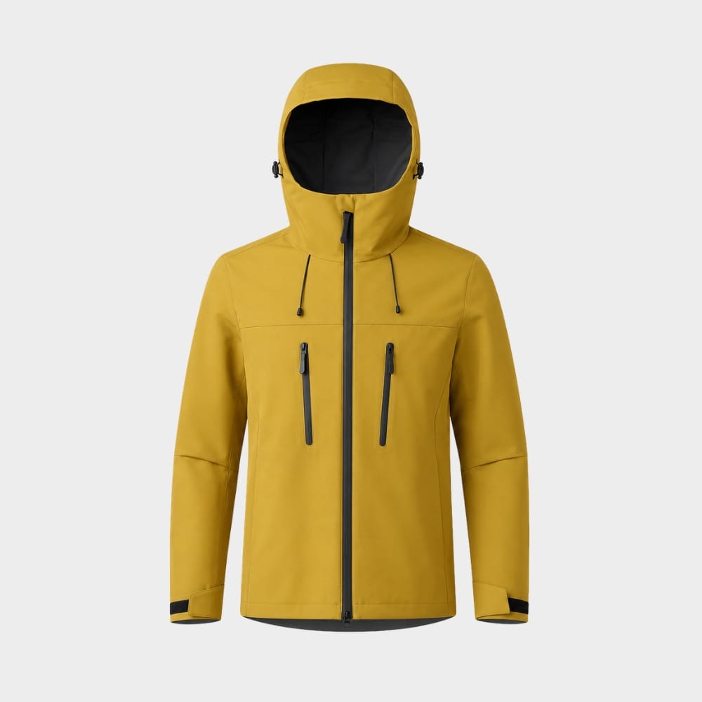 Hiking Camping unisex hooded waterproof windbreaker jacket outdoor