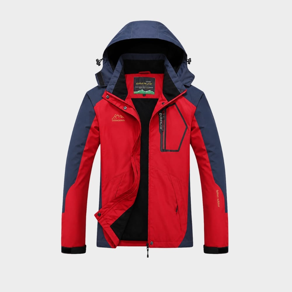 Hiking Camping unisex hooded windproof waterproof hiking jacket