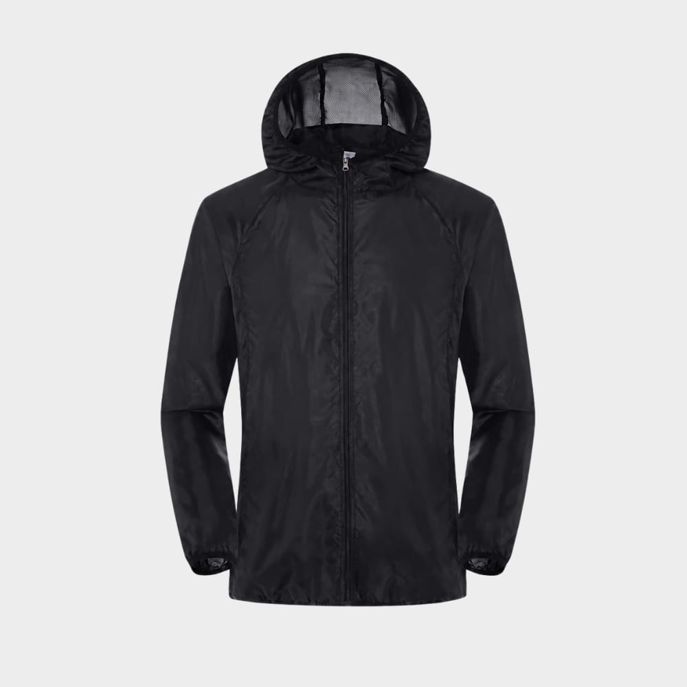 Hiking Camping unisex lightweight waterproof anti UV windbreaker jacket
