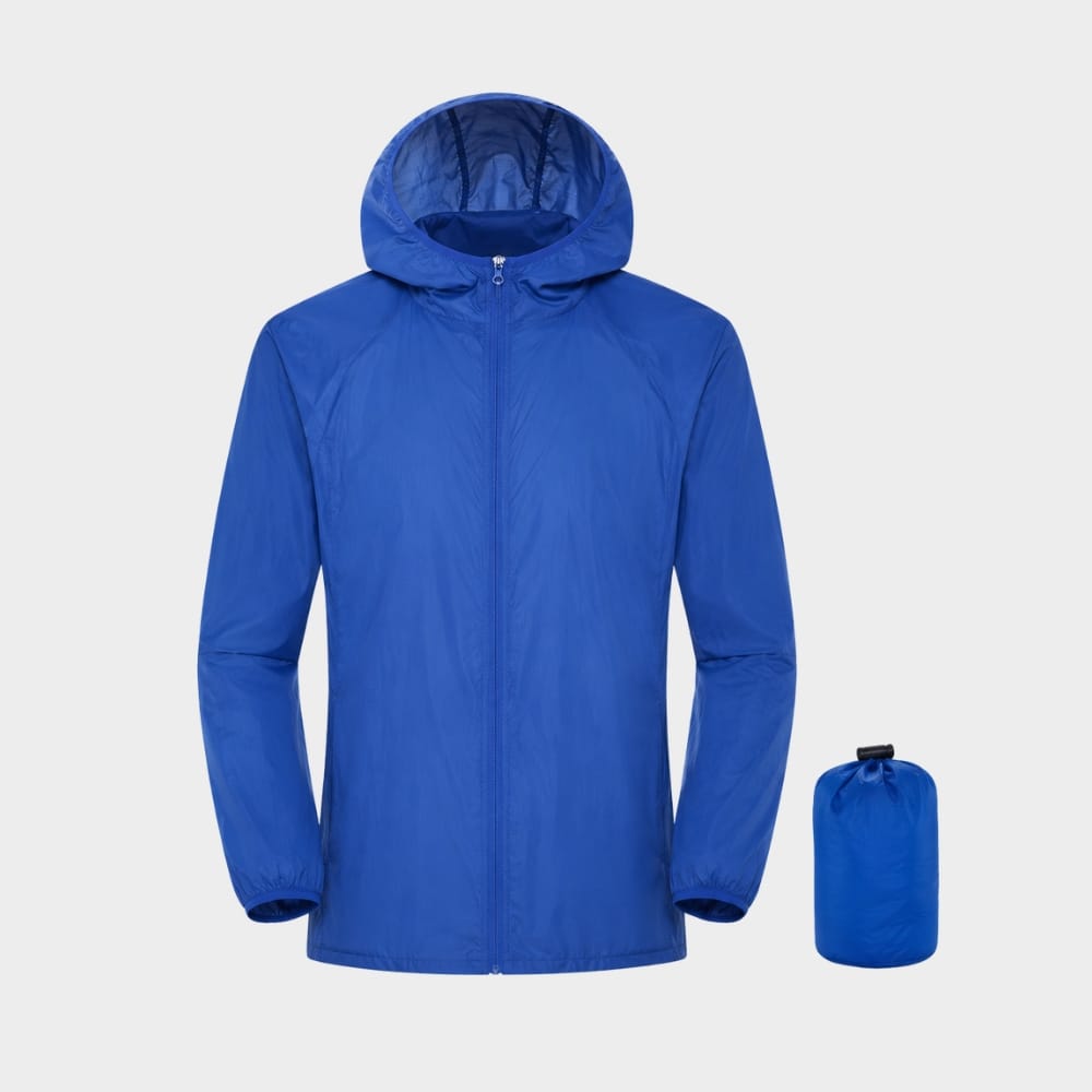 Hiking Camping unisex lightweight waterproof sun protection windbreaker jacket