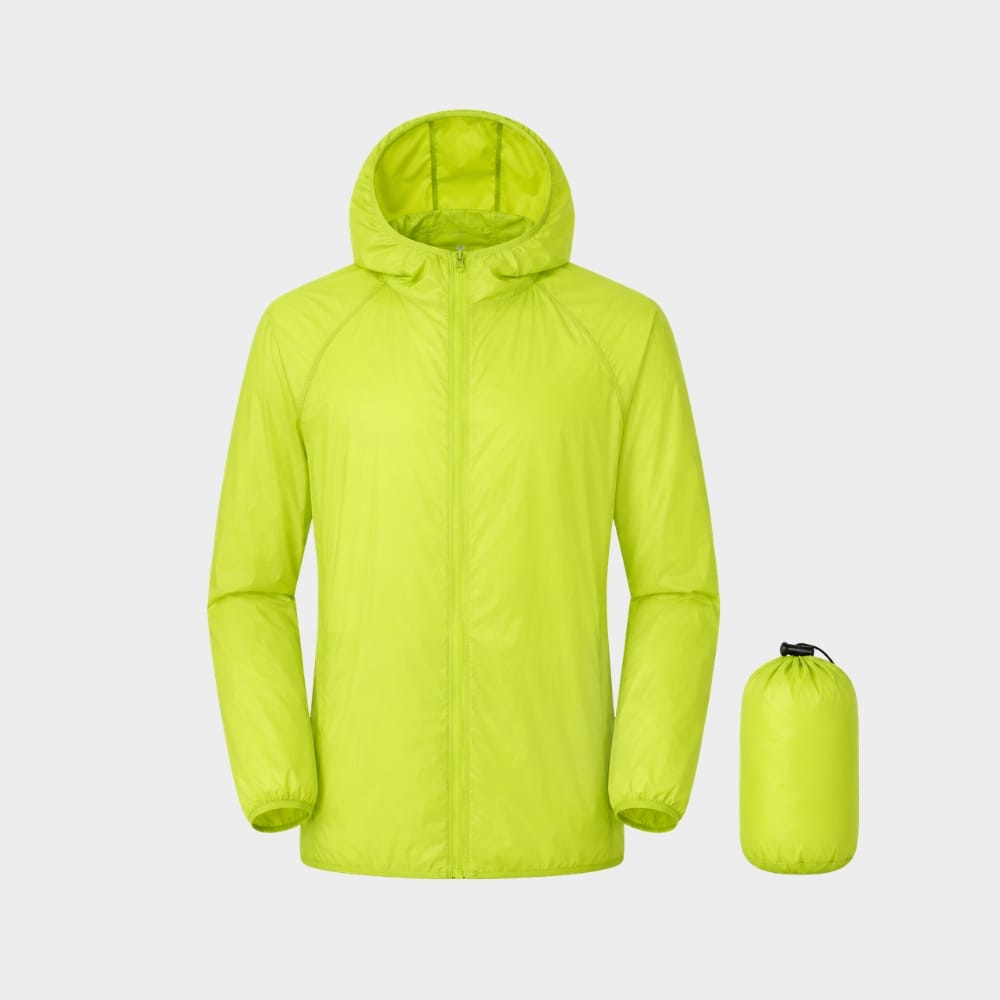 Hiking Camping unisex lightweight waterproof sun protection windbreaker jacket