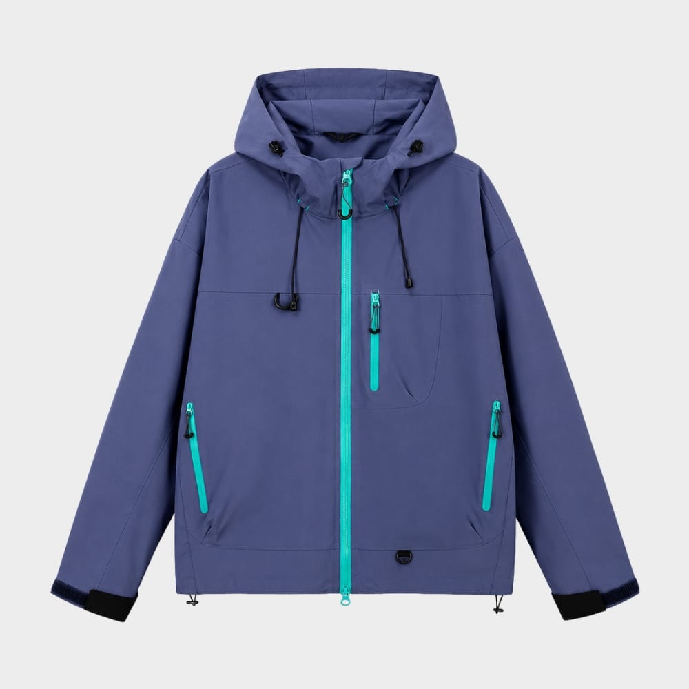 Hiking Camping unisex waterproof hiking windbreaker jacket with hood