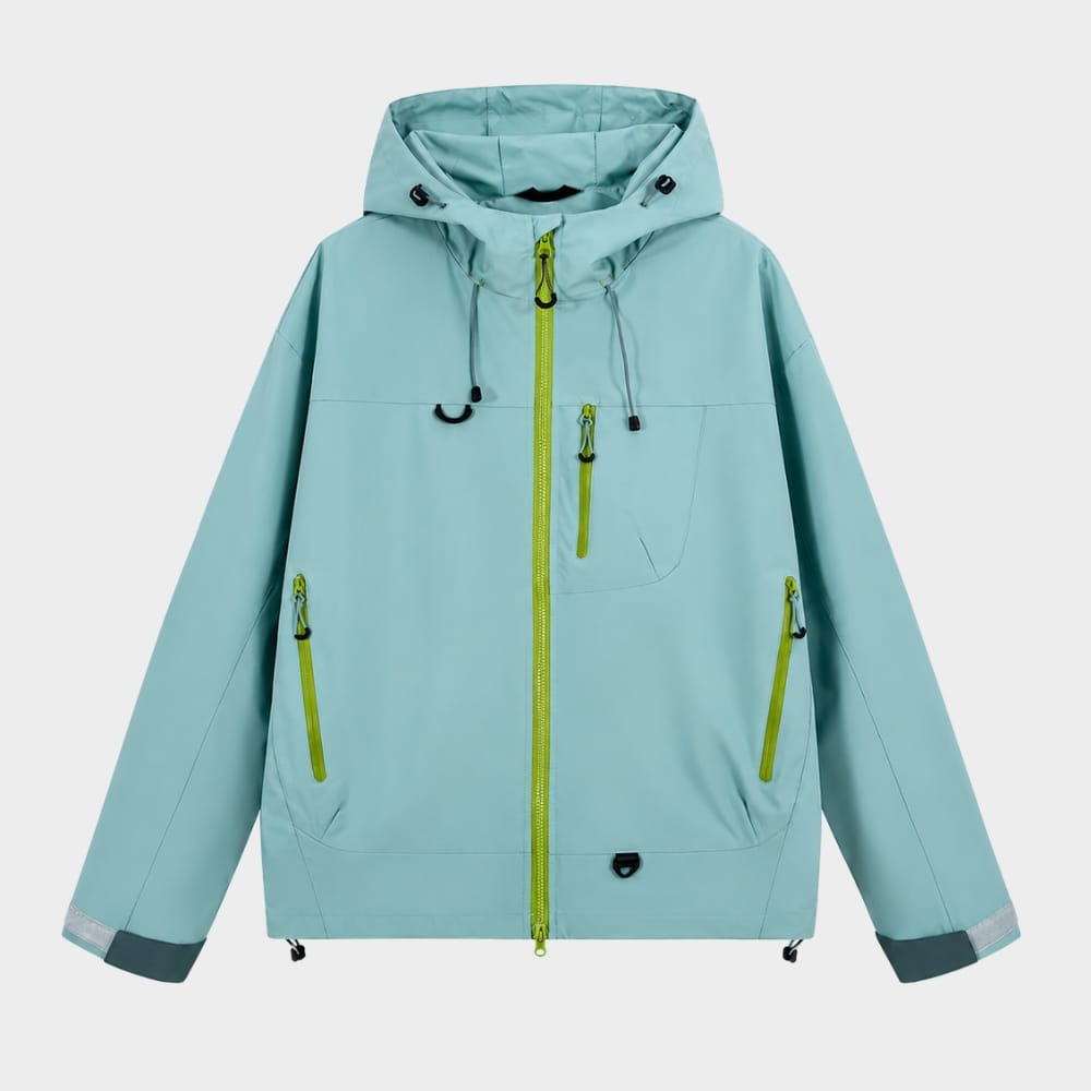 Hiking Camping unisex waterproof hiking windbreaker jacket with hood