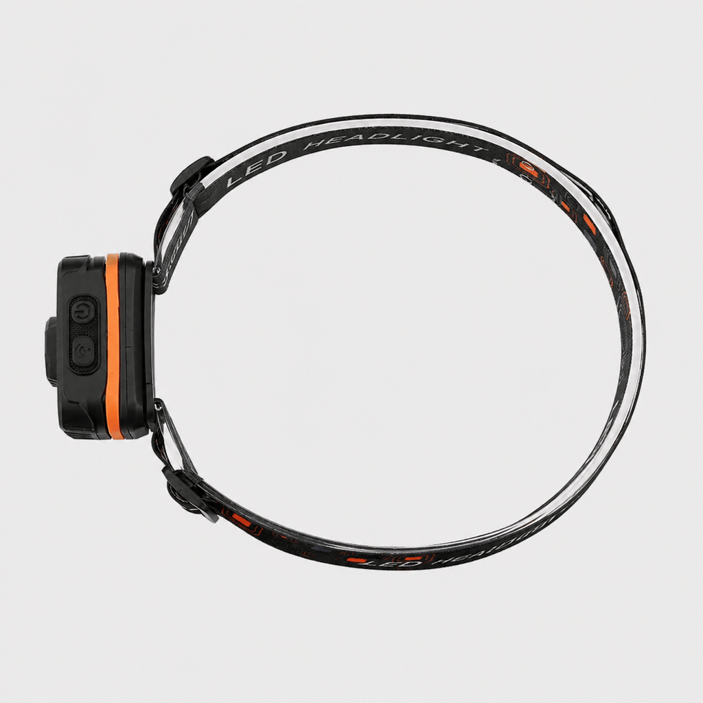 Hiking Camping USB rechargeable LED headlamp with multiple lighting modes