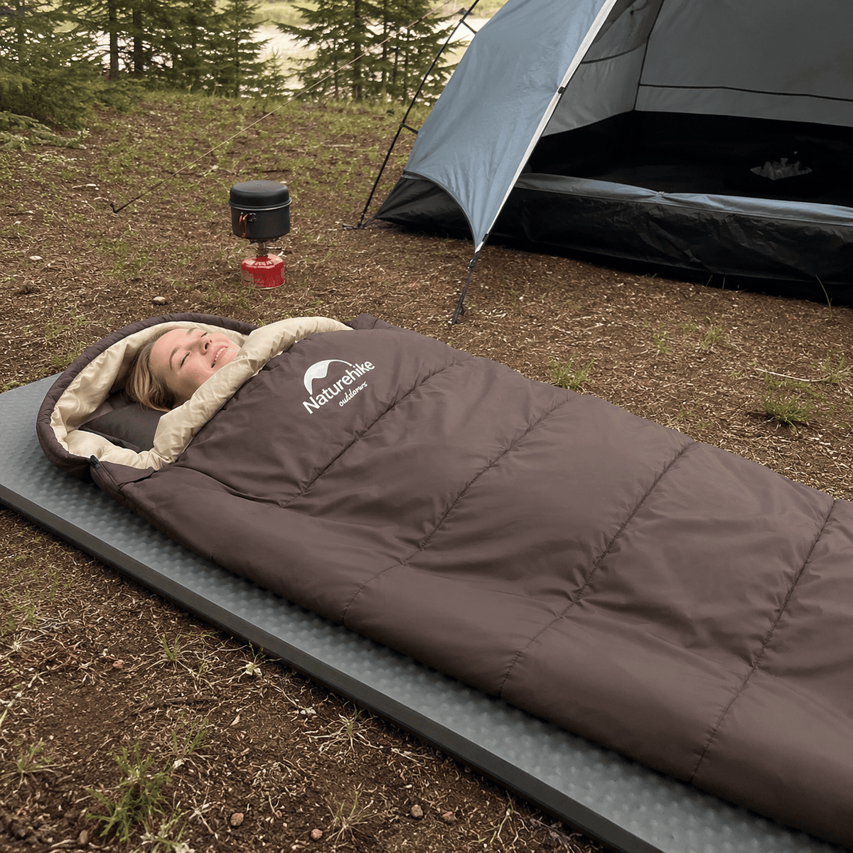 Hiking Camping waterproof envelope sleeping bag winter camping hiking