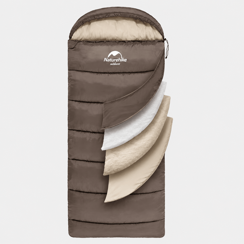 Hiking Camping waterproof envelope sleeping bag winter camping hiking