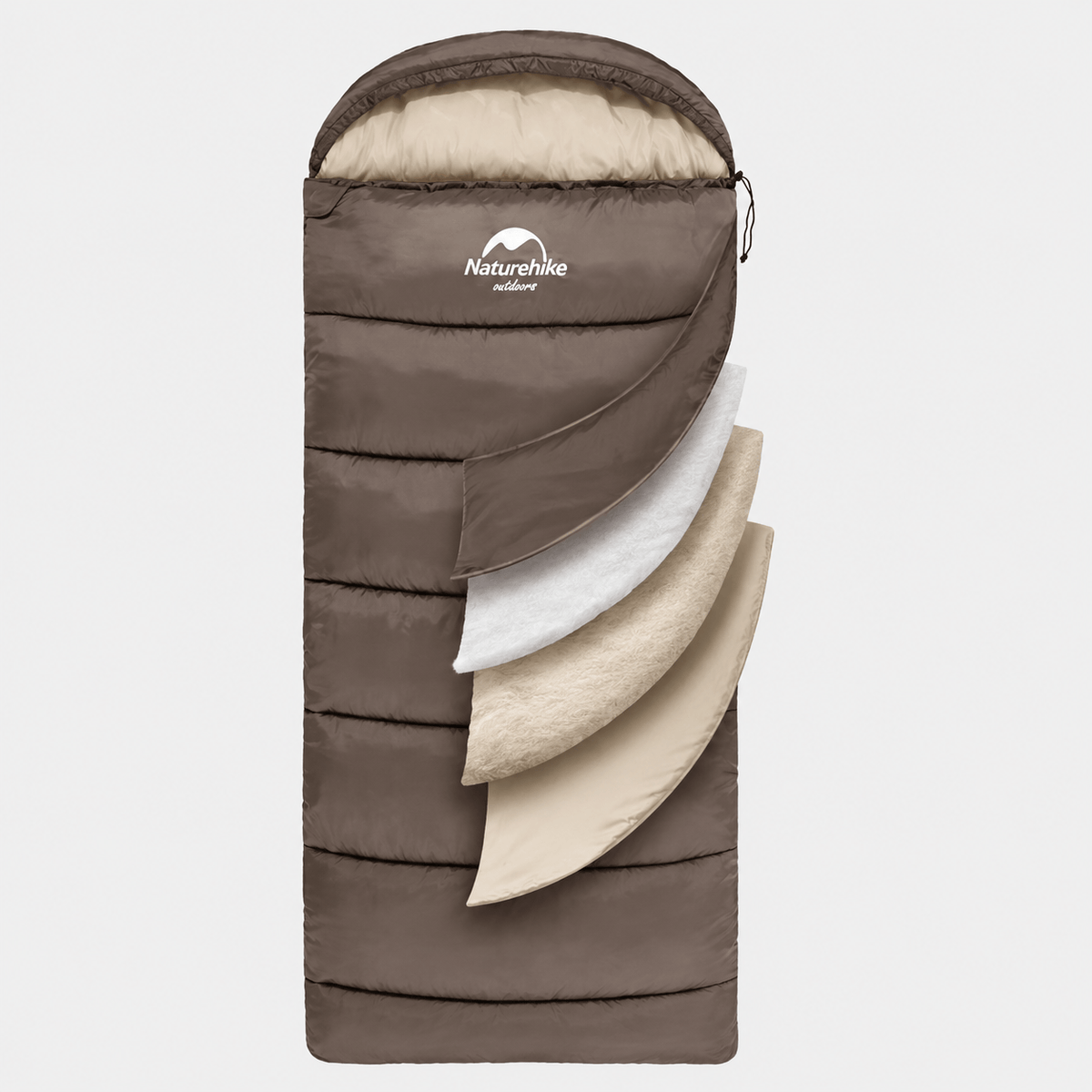 Hiking Camping waterproof envelope sleeping bag winter camping hiking