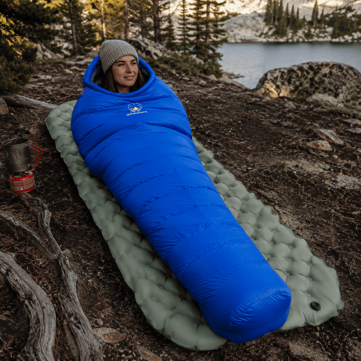 Hiking Camping winter mummy sleeping bag warm camping outdoor 4 season