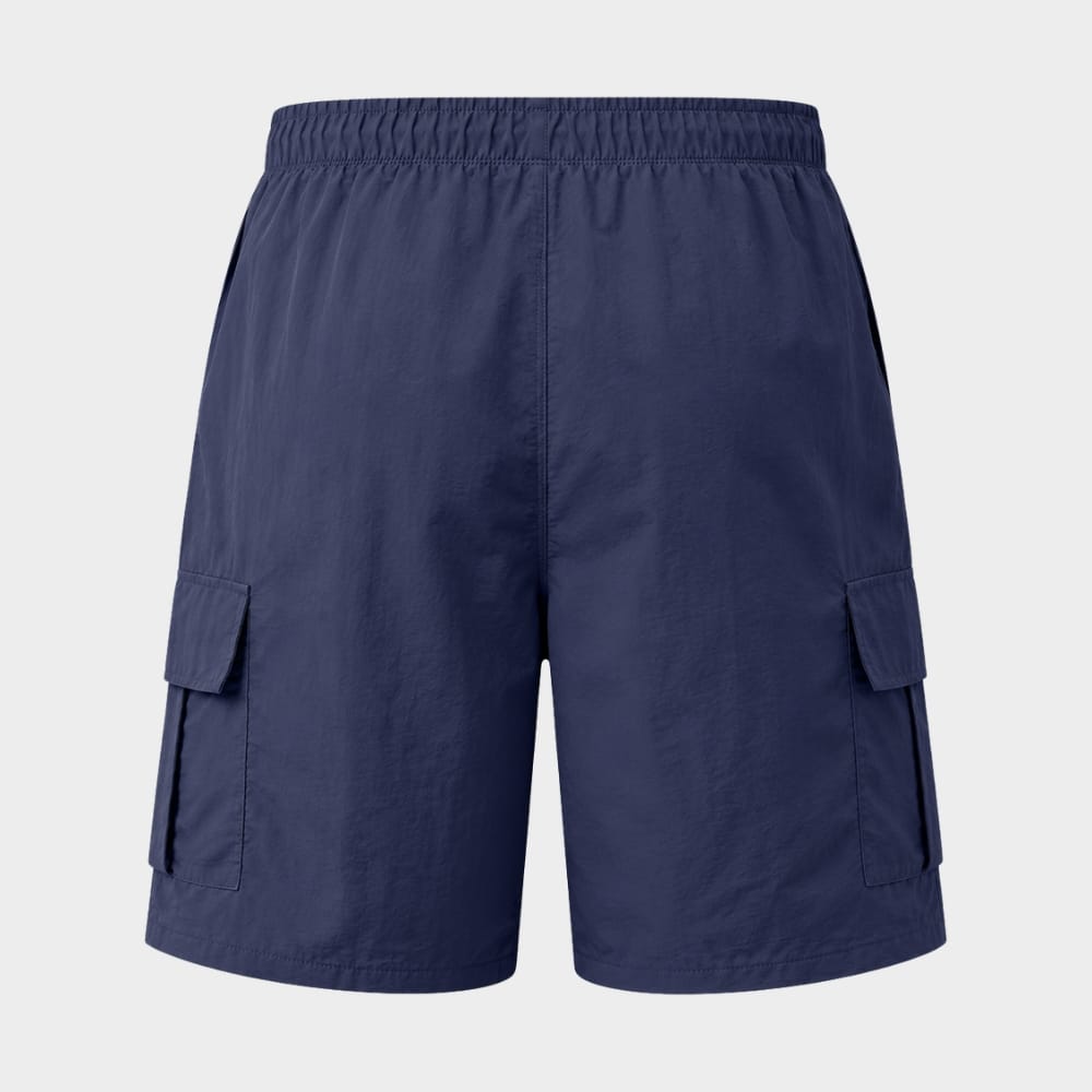 Hiking Camping womens drawstring cargo shorts knee length outdoor