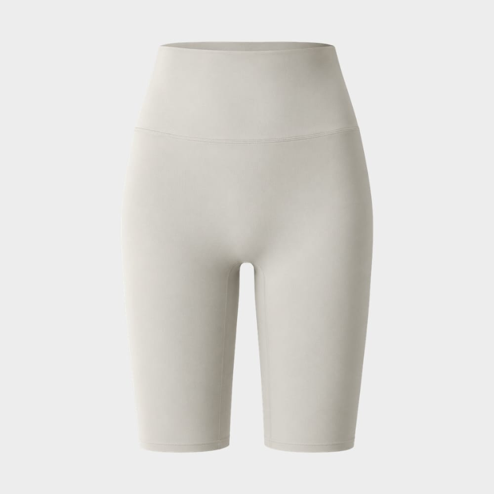 Hiking Camping womens high waist cycling biker shorts knee length
