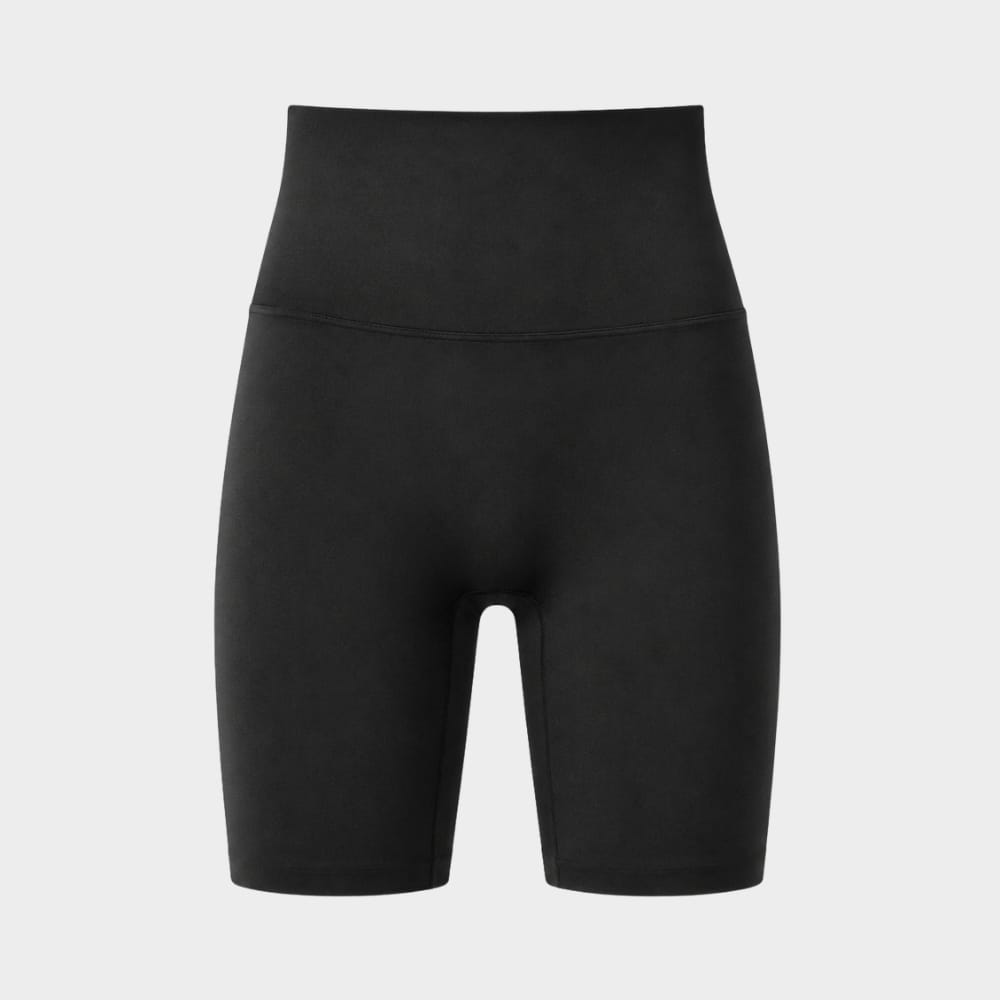 Hiking Camping womens high waist cycling biker shorts knee length