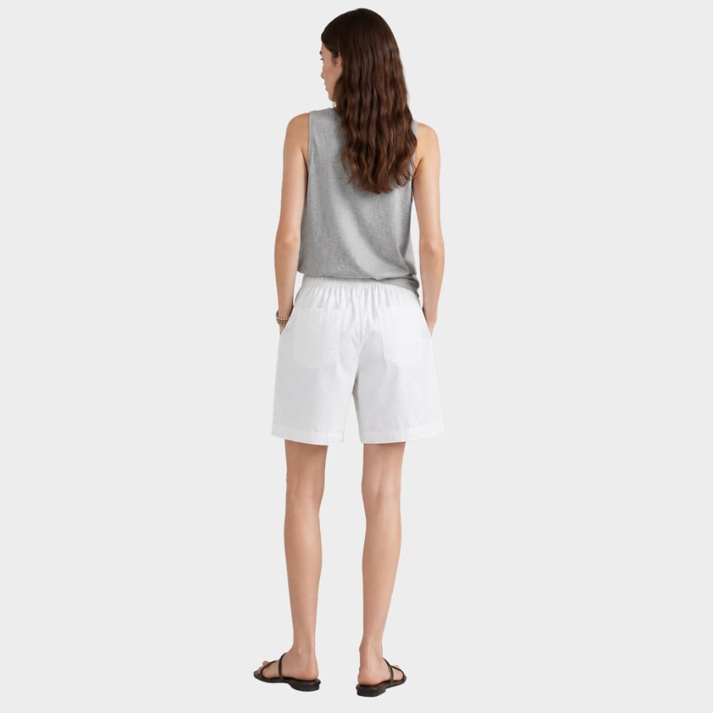 Hiking Camping womens high waist loose summer shorts with pockets