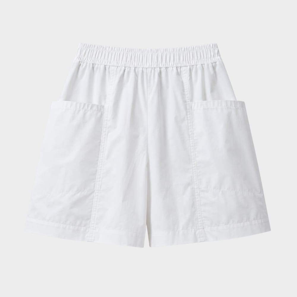 Hiking Camping womens high waist loose summer shorts with pockets