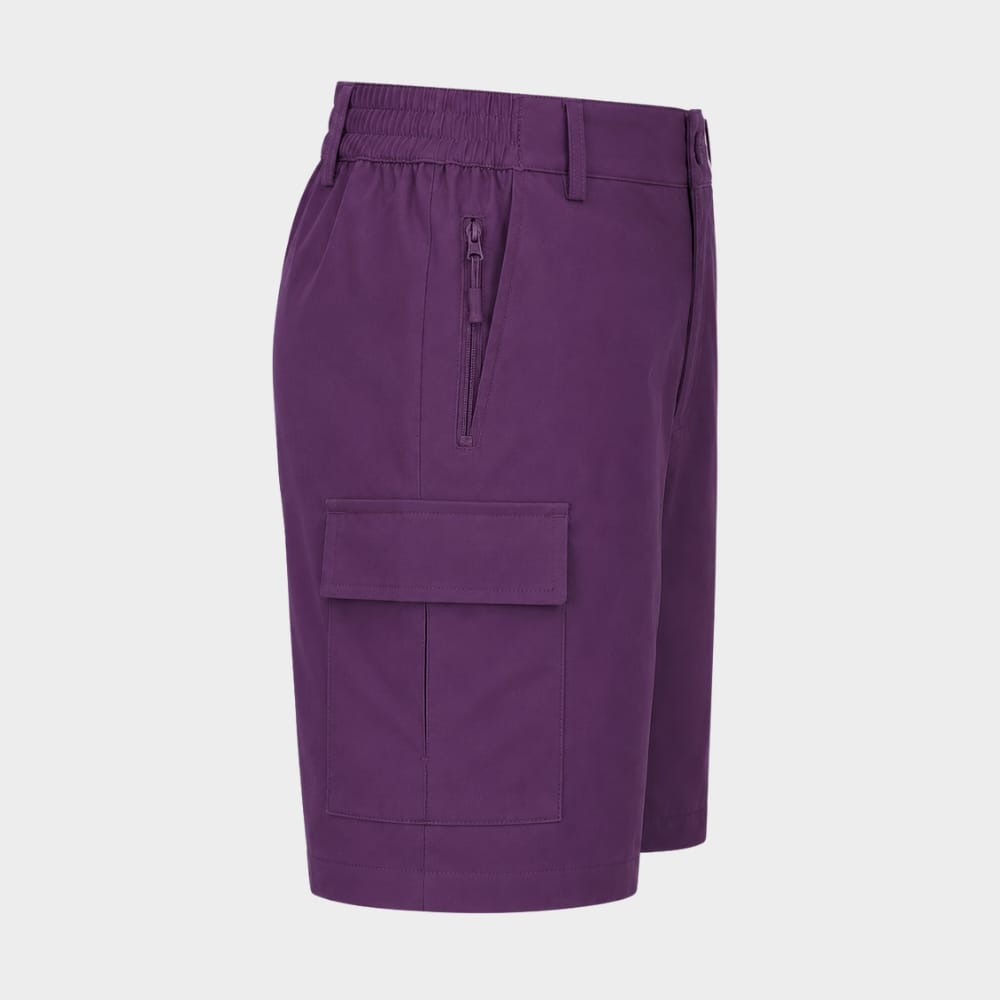 Hiking Camping womens quick dry hiking cargo shorts zipper pockets