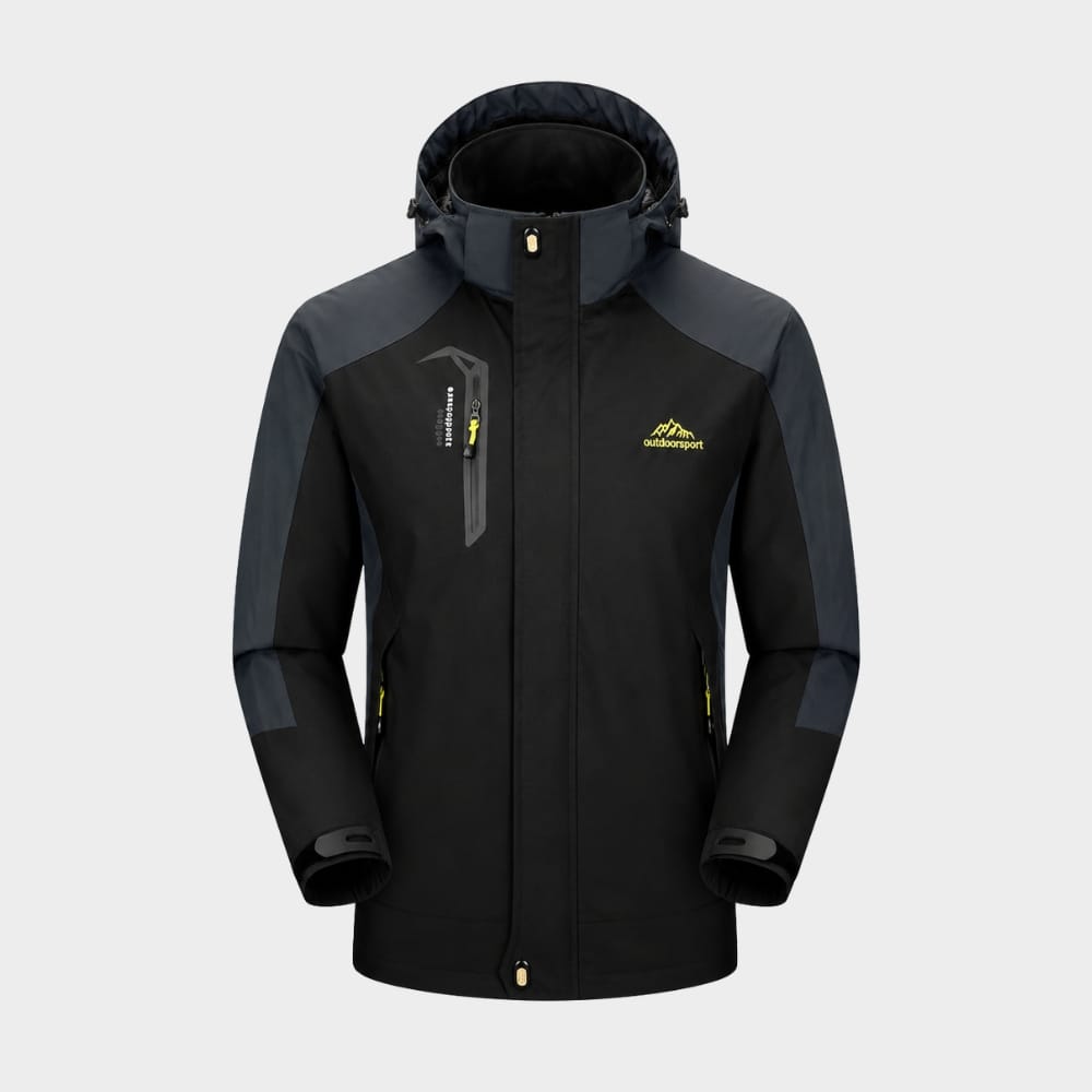 Hiking Camping womens waterproof windproof hiking jacket hooded outdoor