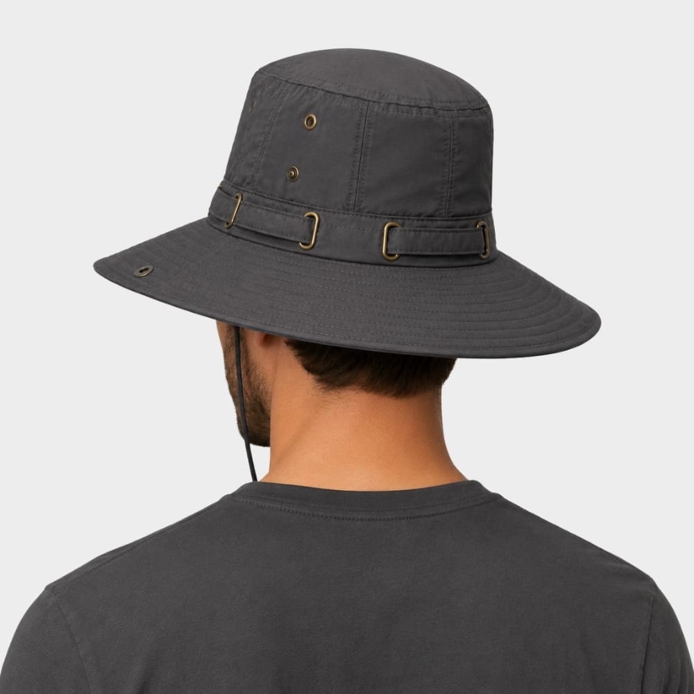 Hiking Camping womens wide brim sun hat uv protection bucket hat