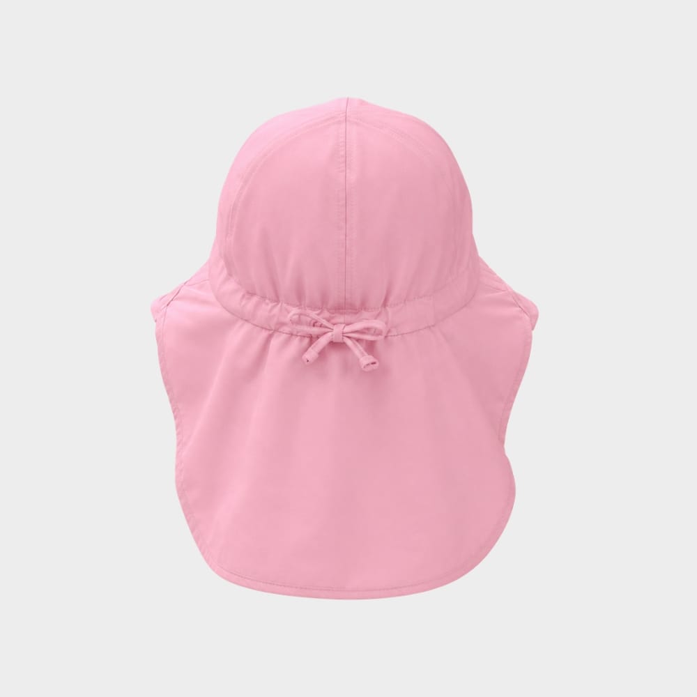 Hiking Camping womens wide brim sun hat with neck flap ponytail