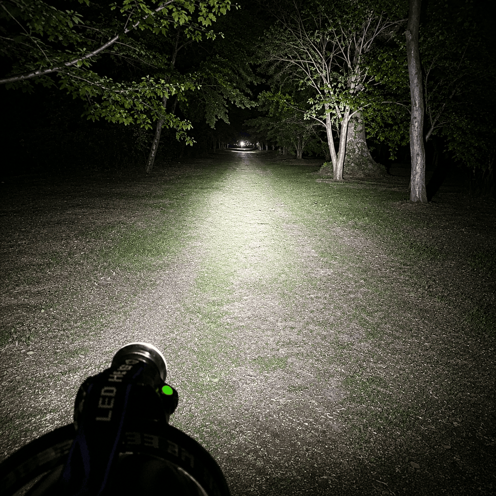 Hiking Camping zoomable LED headlamp high power waterproof hiking